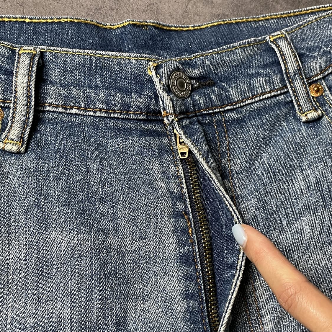 LEVI'S 리바이스569 빈티지 데님 하프팬츠 A01172 상품이미지3