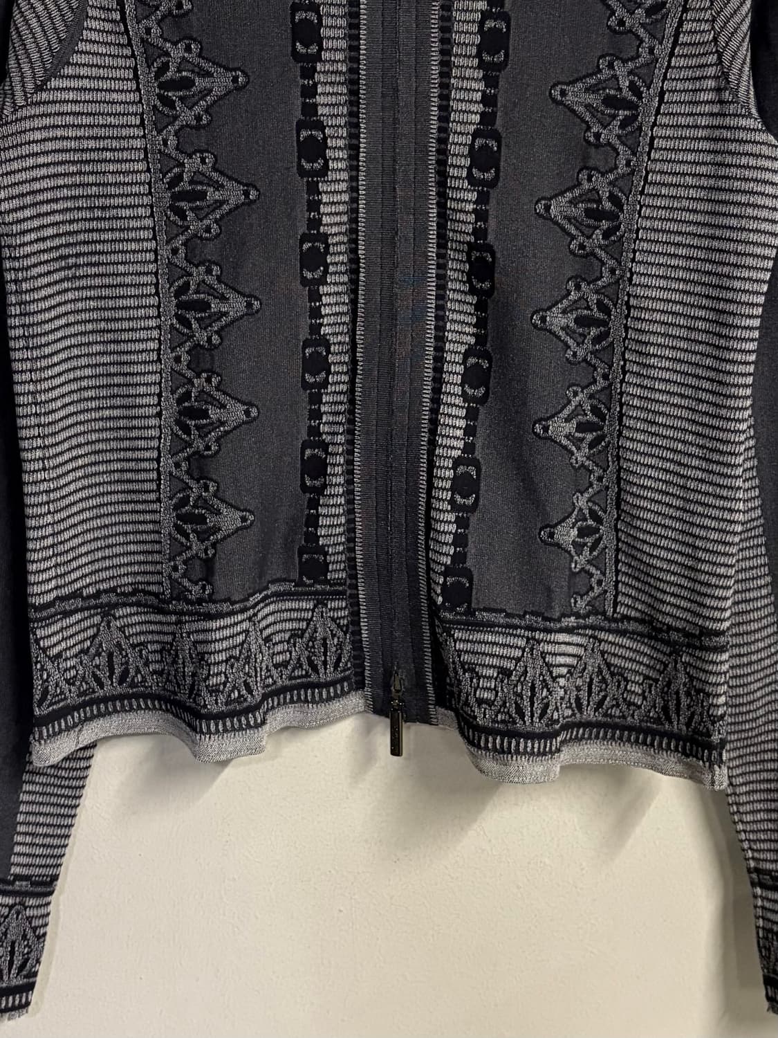 HIROKO BIS jacquard zip up jacket  상품이미지3