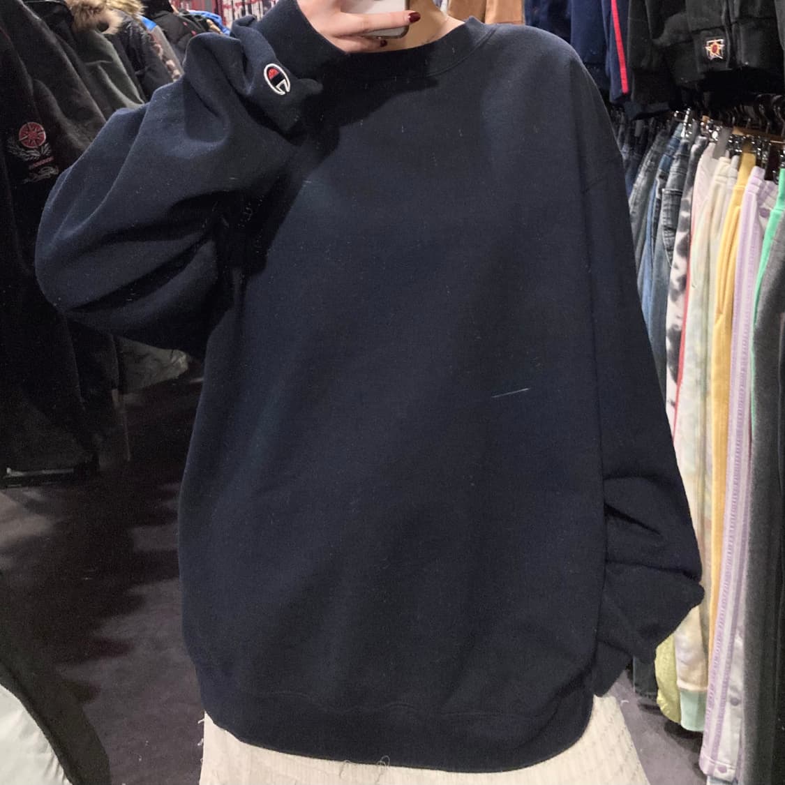 [IM]챔피온 스웻셔츠 네이비 상품이미지4