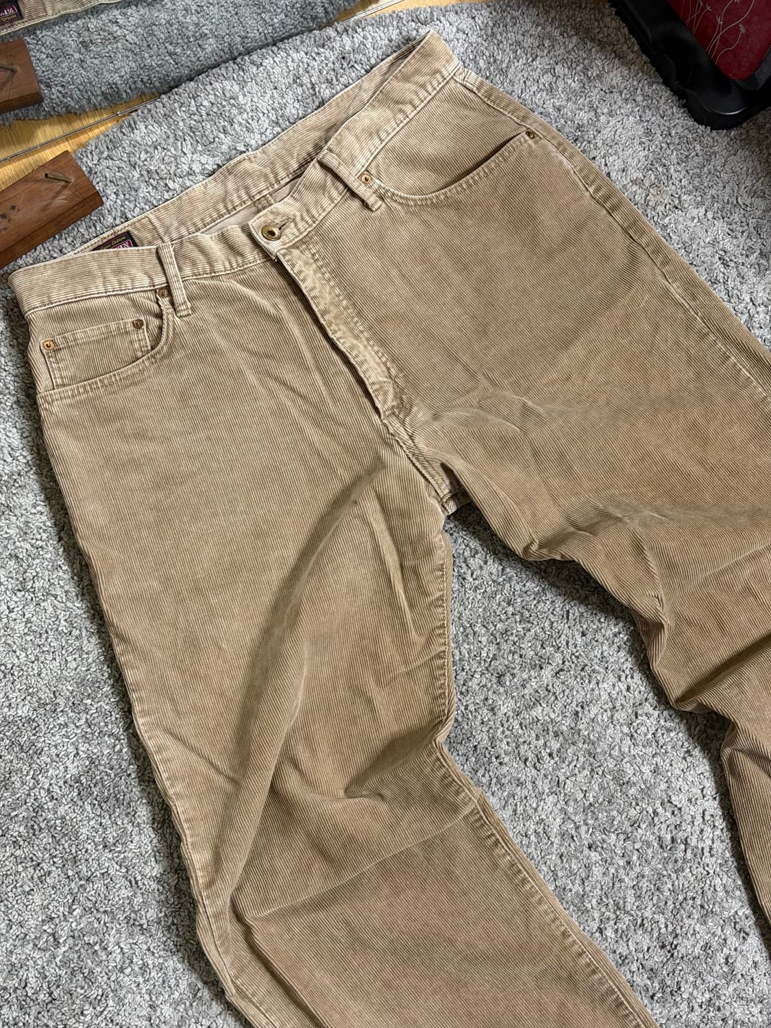 에드윈 베이지 코듀로이 팬츠 상품이미지3