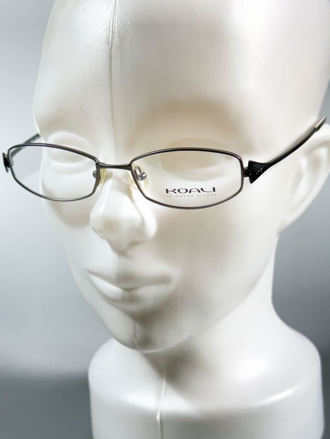 프랑스제 KOALI by MOREL 메탈 슬림 스퀘어 빈티지 안경 상품이미지8