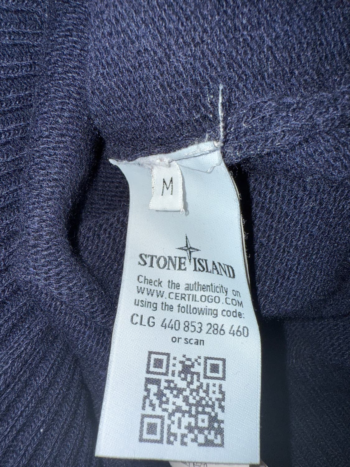 스톤아일랜드 네이비니트 상품이미지3