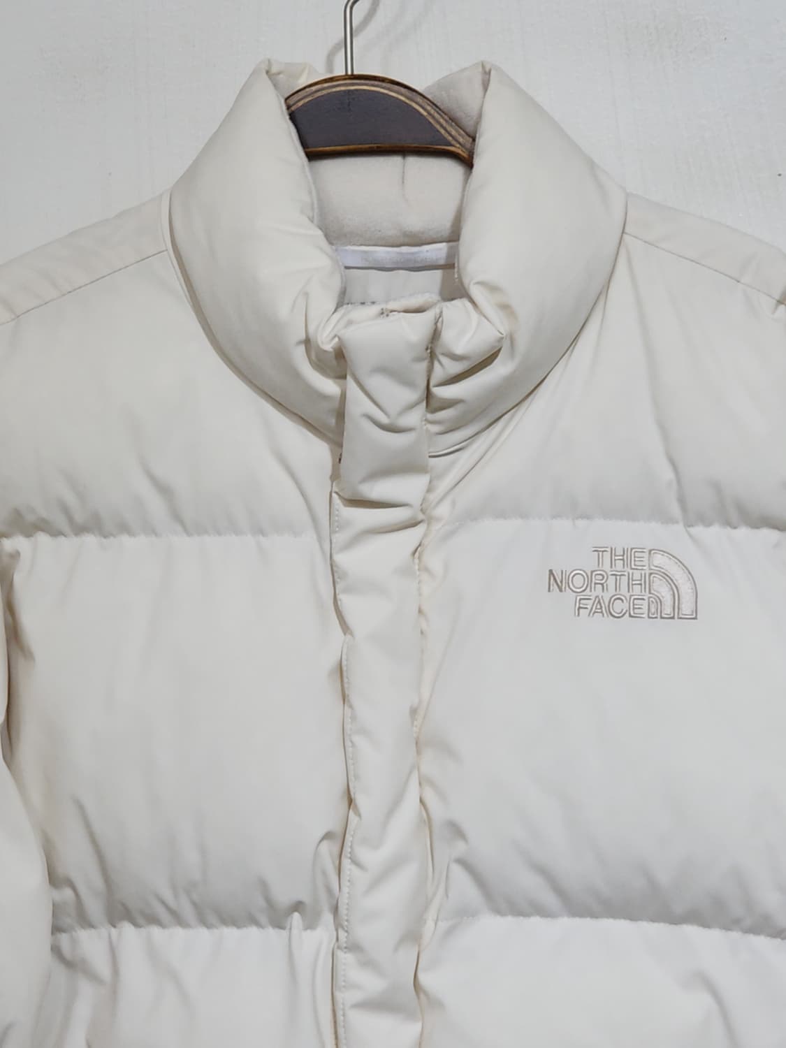 (S) 노스페이스 패딩점퍼 아이보리 온볼 자켓  상품이미지2