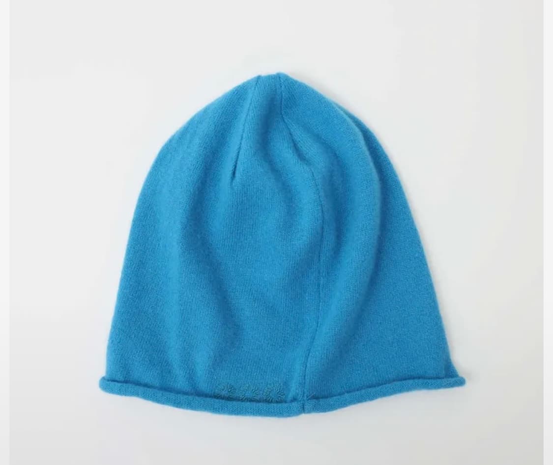 999휴머니티 오버핏 롤 비니 코발트 블루 상품이미지1