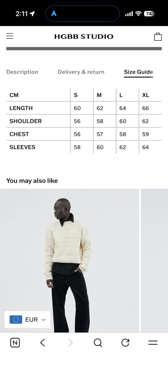 Hgbbstudio MICHELIN KNIT SWEATER 상품이미지3