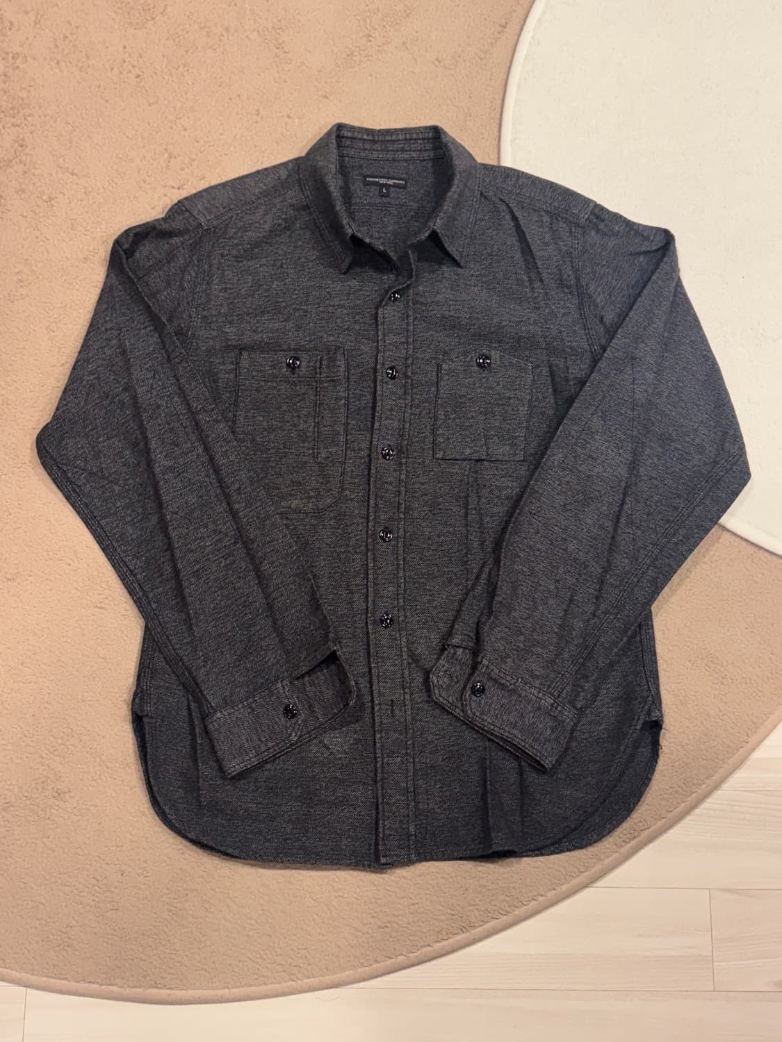 Engineered garments 코튼 워크 셔츠 L 상품이미지2