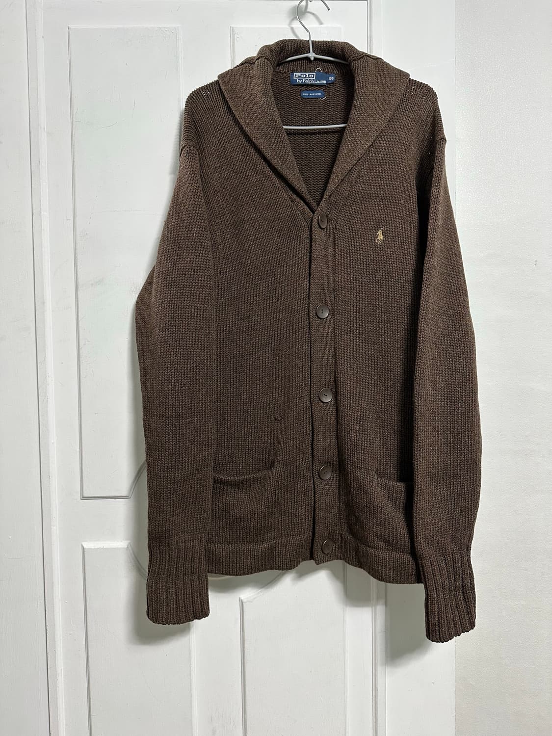 폴로 랄프로렌 숄카라 램스울 가디건 상품이미지1