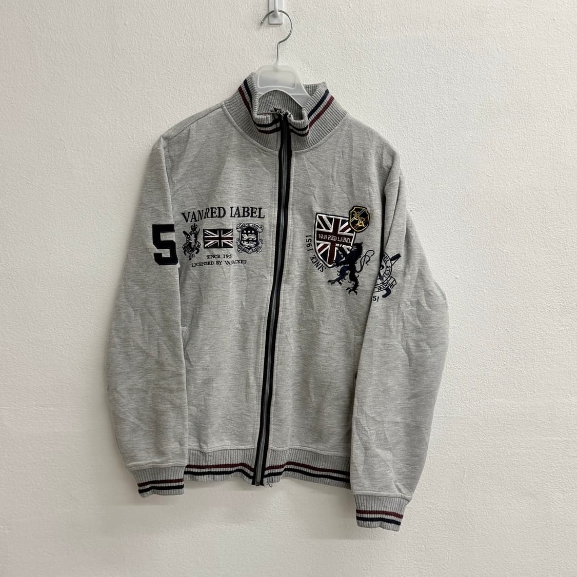 Van red label jpn 그레이 져지 트랙탑 M 상품이미지1