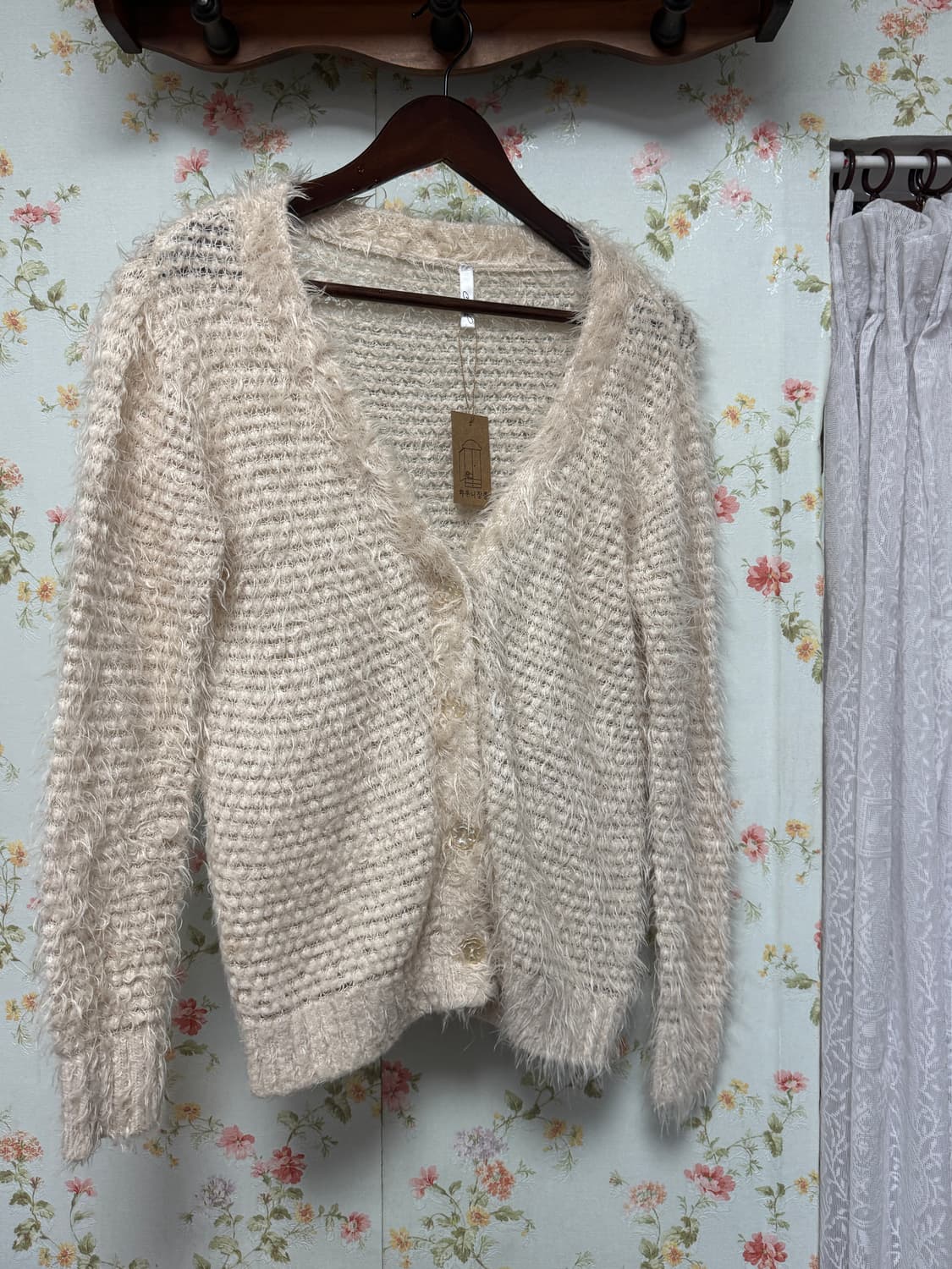 빈티지 헤어리 가디건 상품이미지1