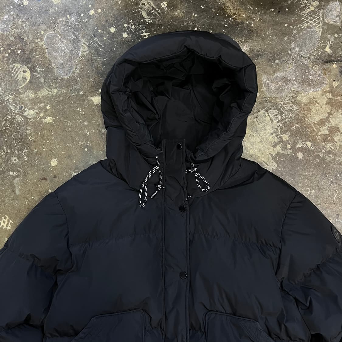 66) 에고이스트 구스다운 숏패딩점퍼 거위털 패딩 푸퍼자켓 상품이미지2