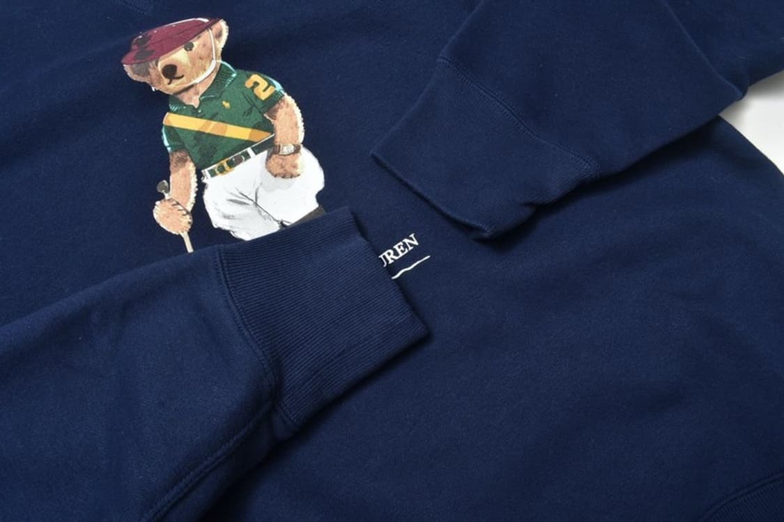 폴로 랄프로렌 큐알 베어 맨투맨 스웻셔츠 L 상품이미지4