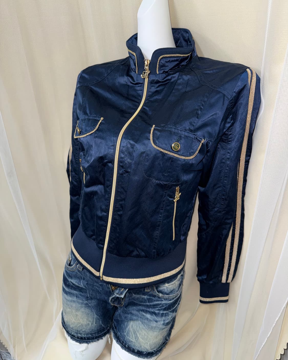 95 HEAD 네이비 봄버 자켓 상품이미지3