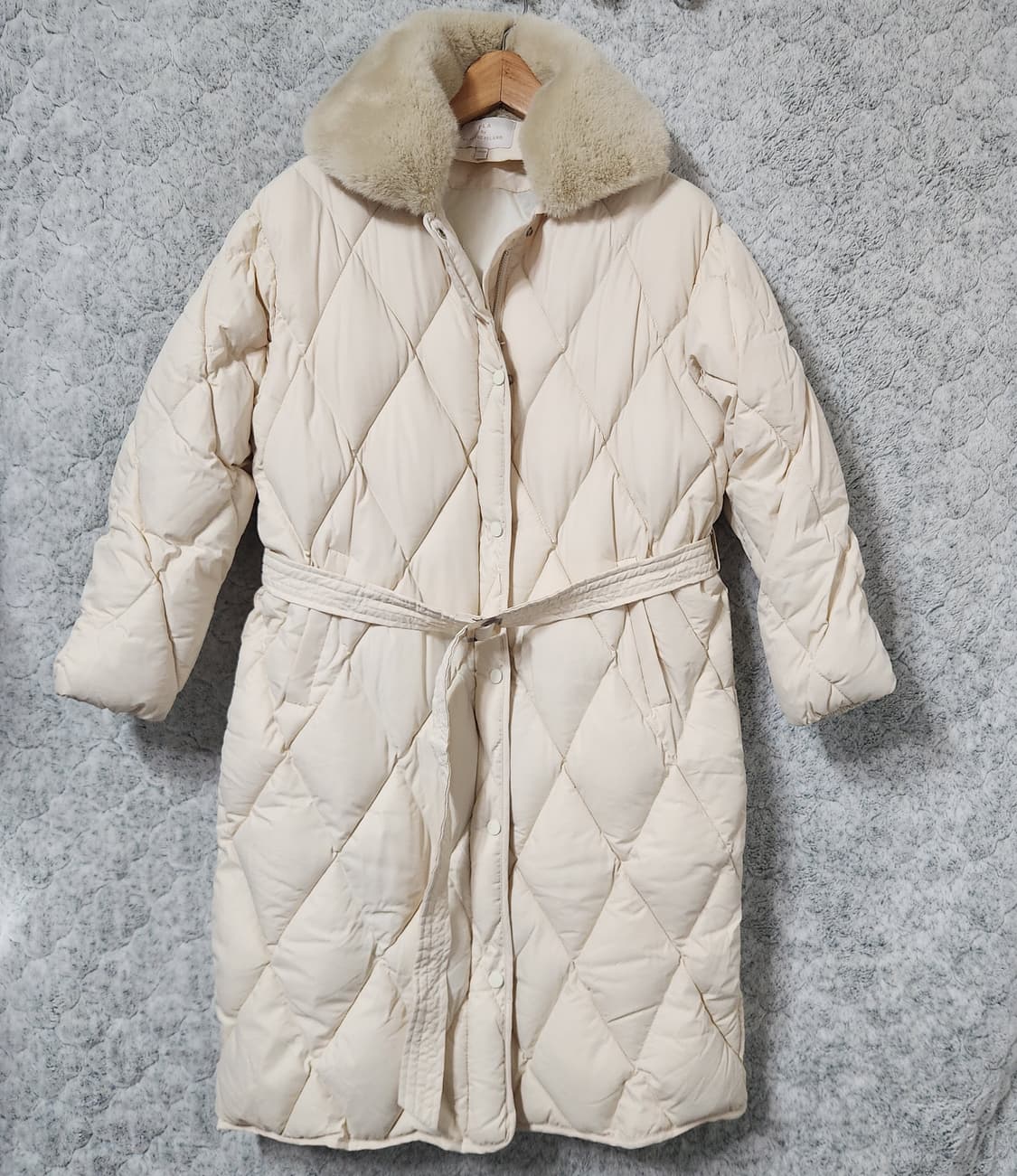 J193 [F] 플라스틱아일랜드 23-24년식 퀼팅 퍼 패딩 상품이미지1