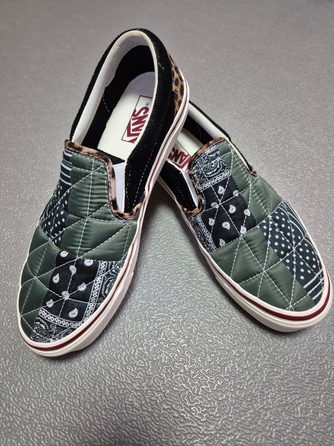 반스 클래식 슬립온 98 DX PW - (애너하임 팩토리) 퀼티드 믹스 상품이미지1