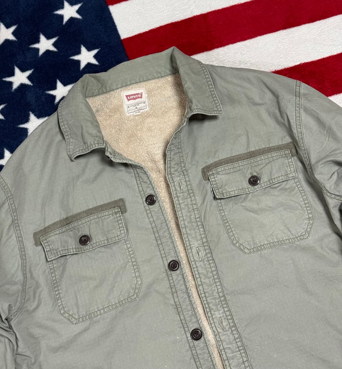 리바이스밀리터리필드자켓 Levis field jacket 리바이스빈티지 상품이미지5