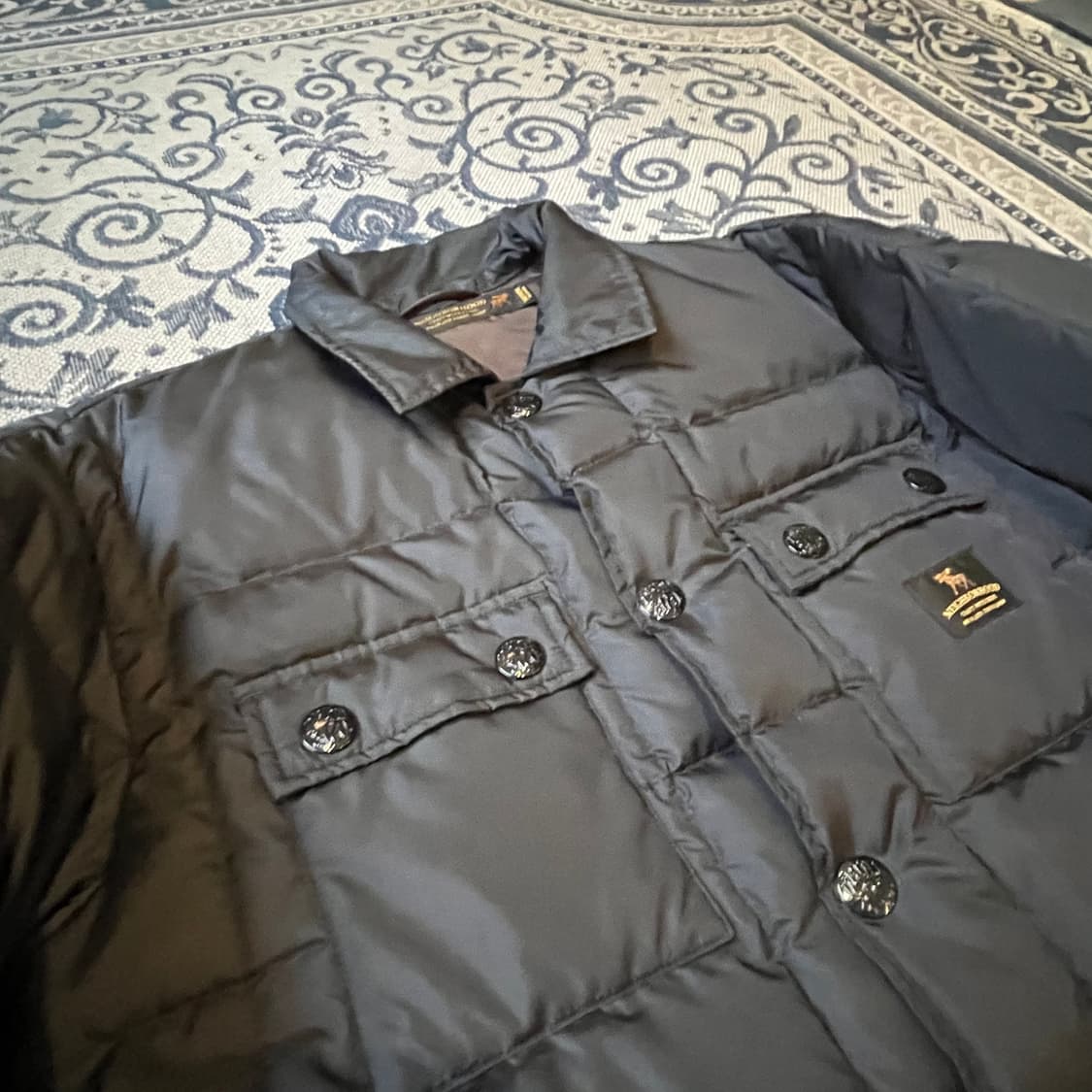 M 네이버후드 다운 셔츠 자켓/W2490 상품이미지3