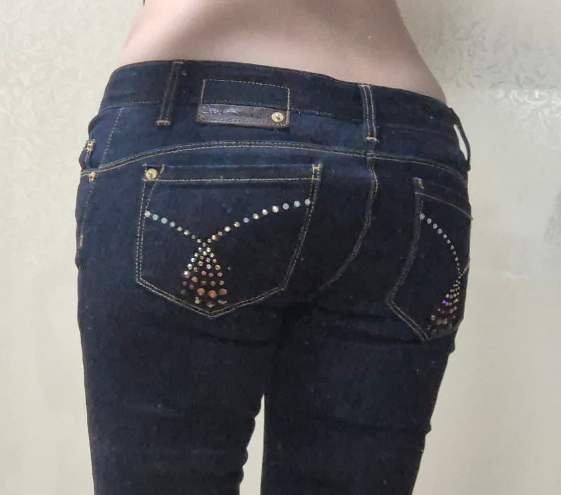 캘빈클라인 큐빅 로우라이즈 스키니진 상품이미지2