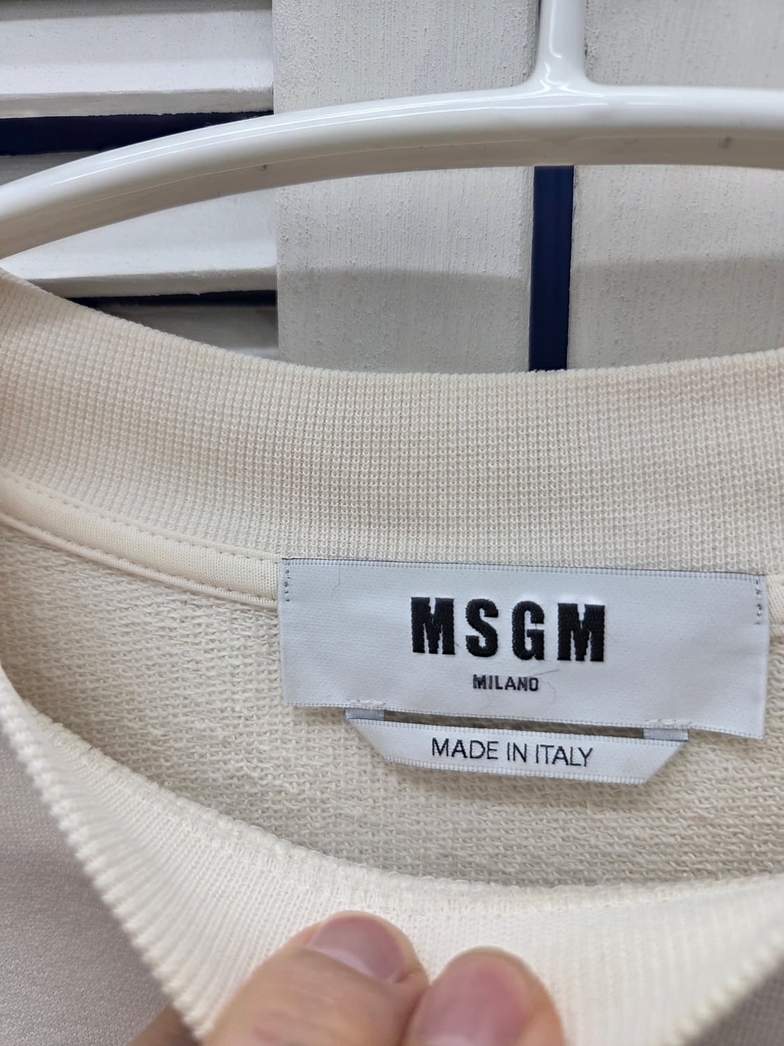 MSGM 오버핏 스웻셔츠 맨투맨 상품이미지3