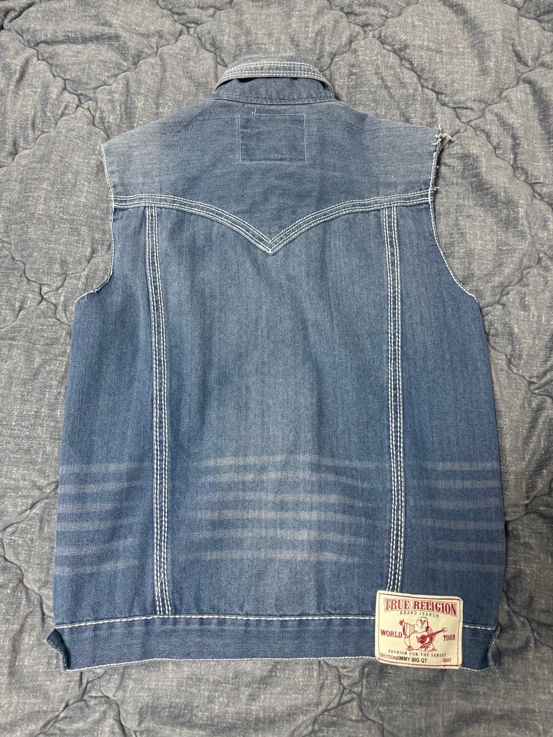 트루릴리젼 데님 베스트 상품이미지2