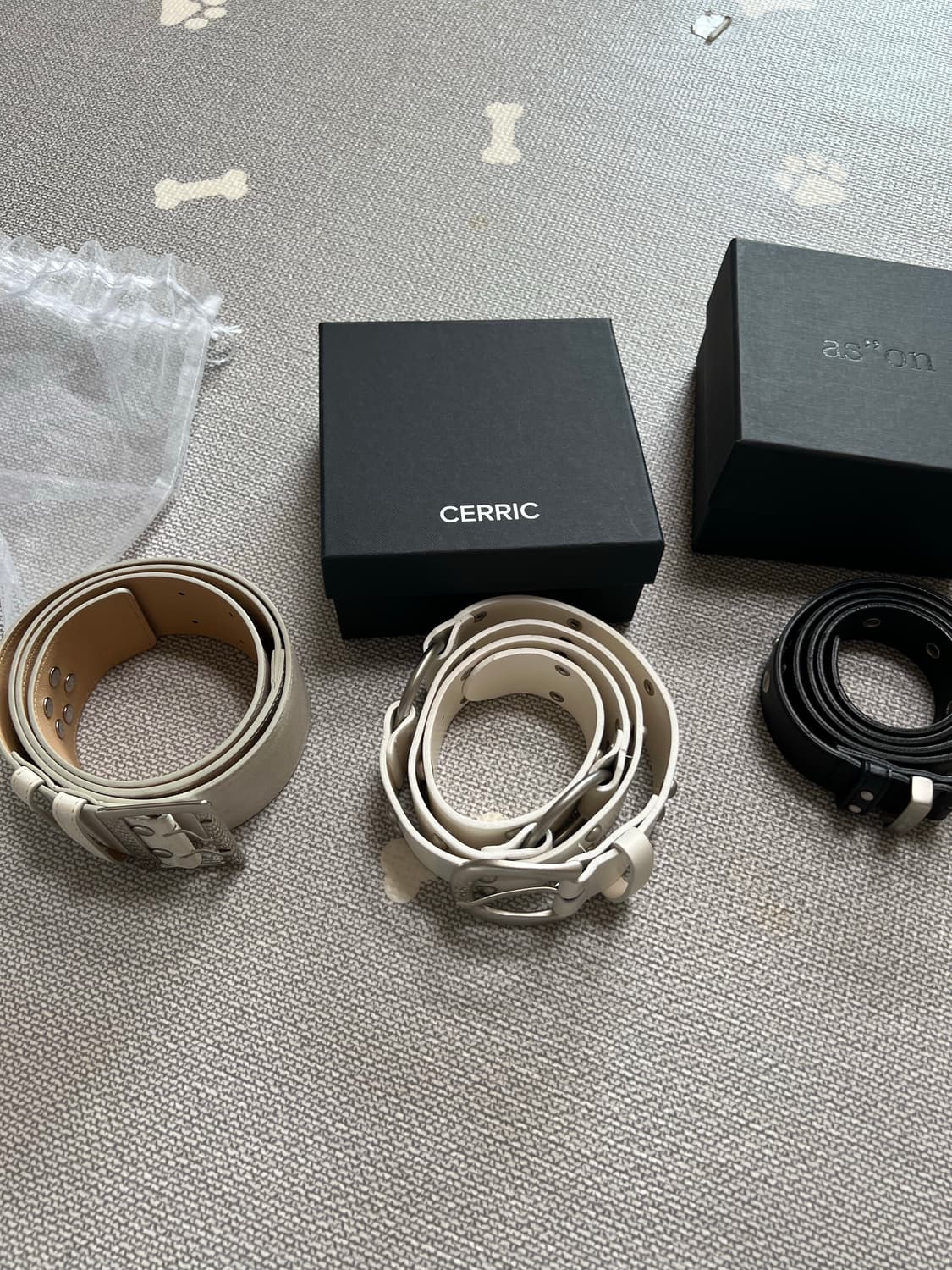 세릭 벨트 TWO RING RIVET BELT 상품이미지6