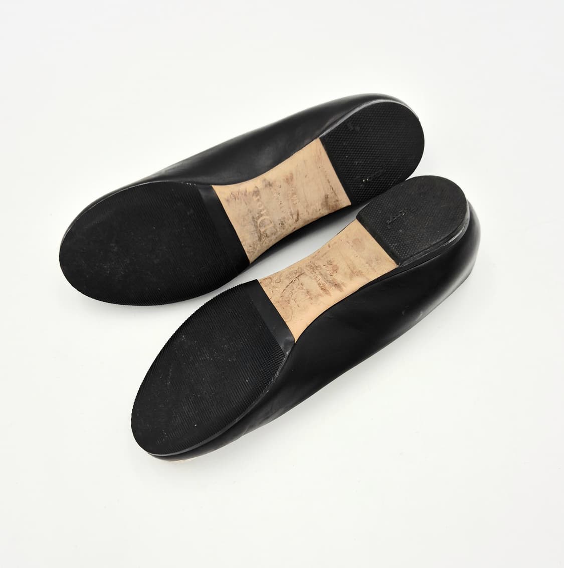 구찌 GG 금장 블랙 스웨이드 블록 힐 로퍼 35 상품이미지9