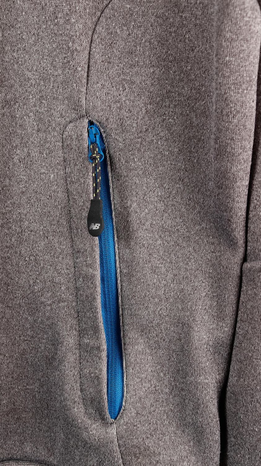 뉴발란스 회색 후드집업 상품이미지3