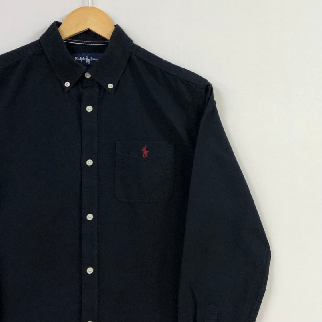 L 폴로 블랙 옥스포드 셔츠 상품이미지1