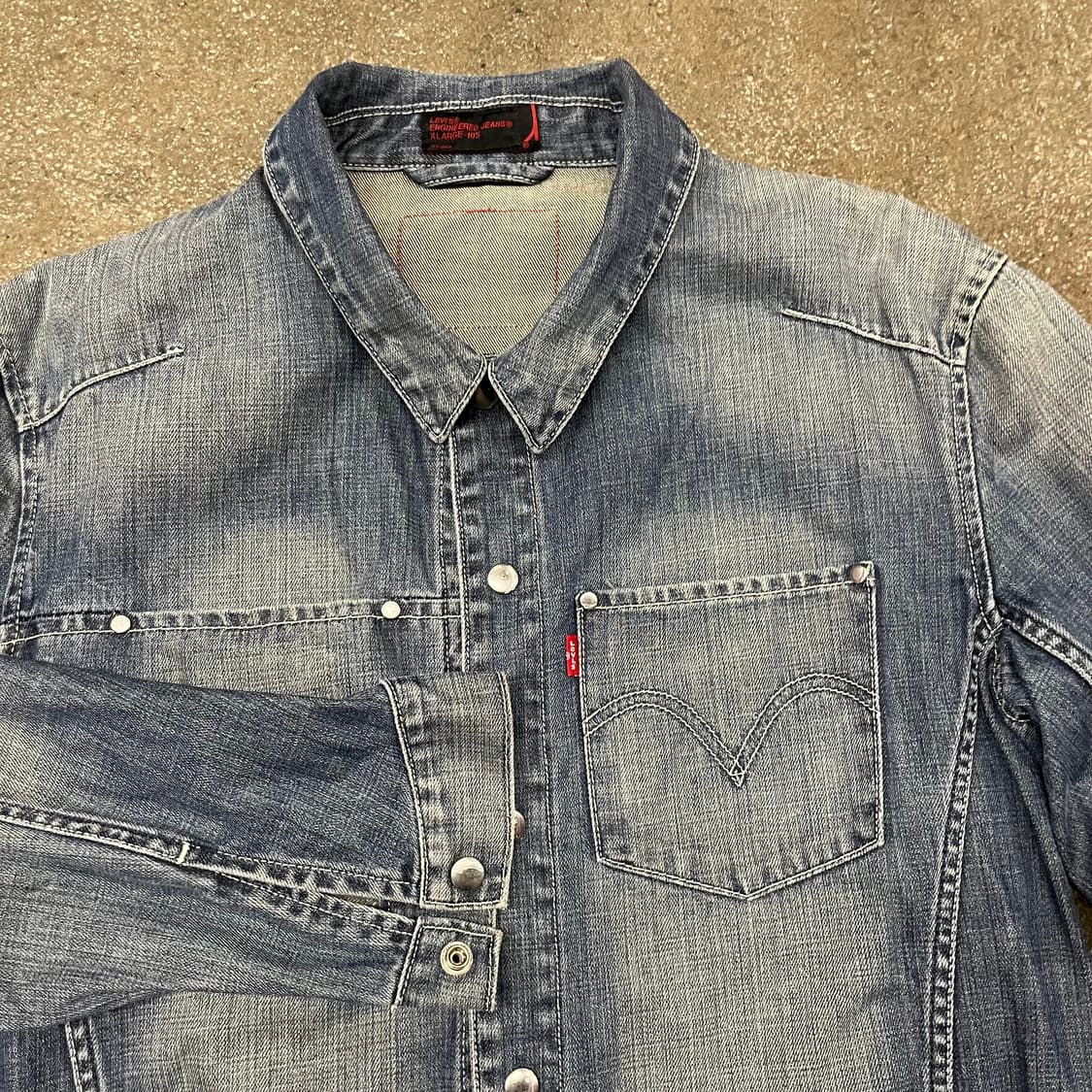 00s 리바이스 엔지니어드진 자켓 (100-105) 상품이미지2