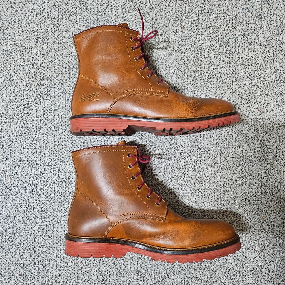 [270] 대너 Danner 6홀 플레인 부츠 D0020 브라운 상품이미지5