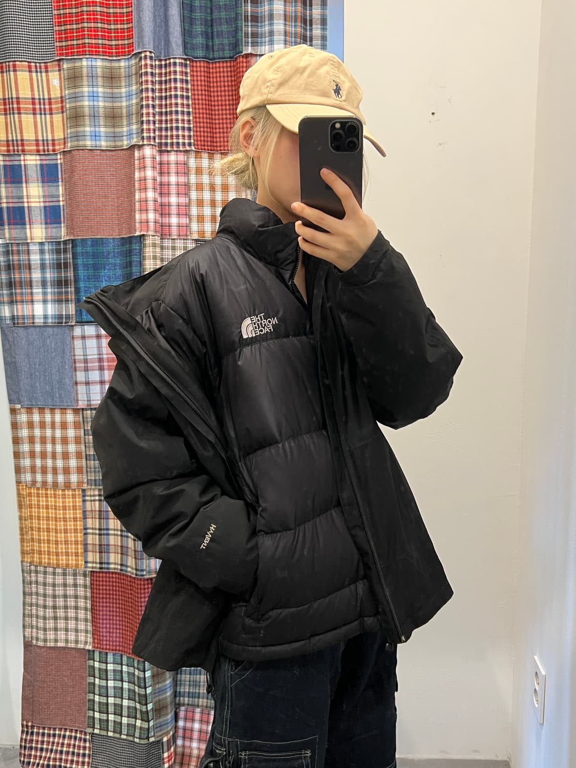 노스페이스 블랙 2-in-1 패딩  상품이미지4