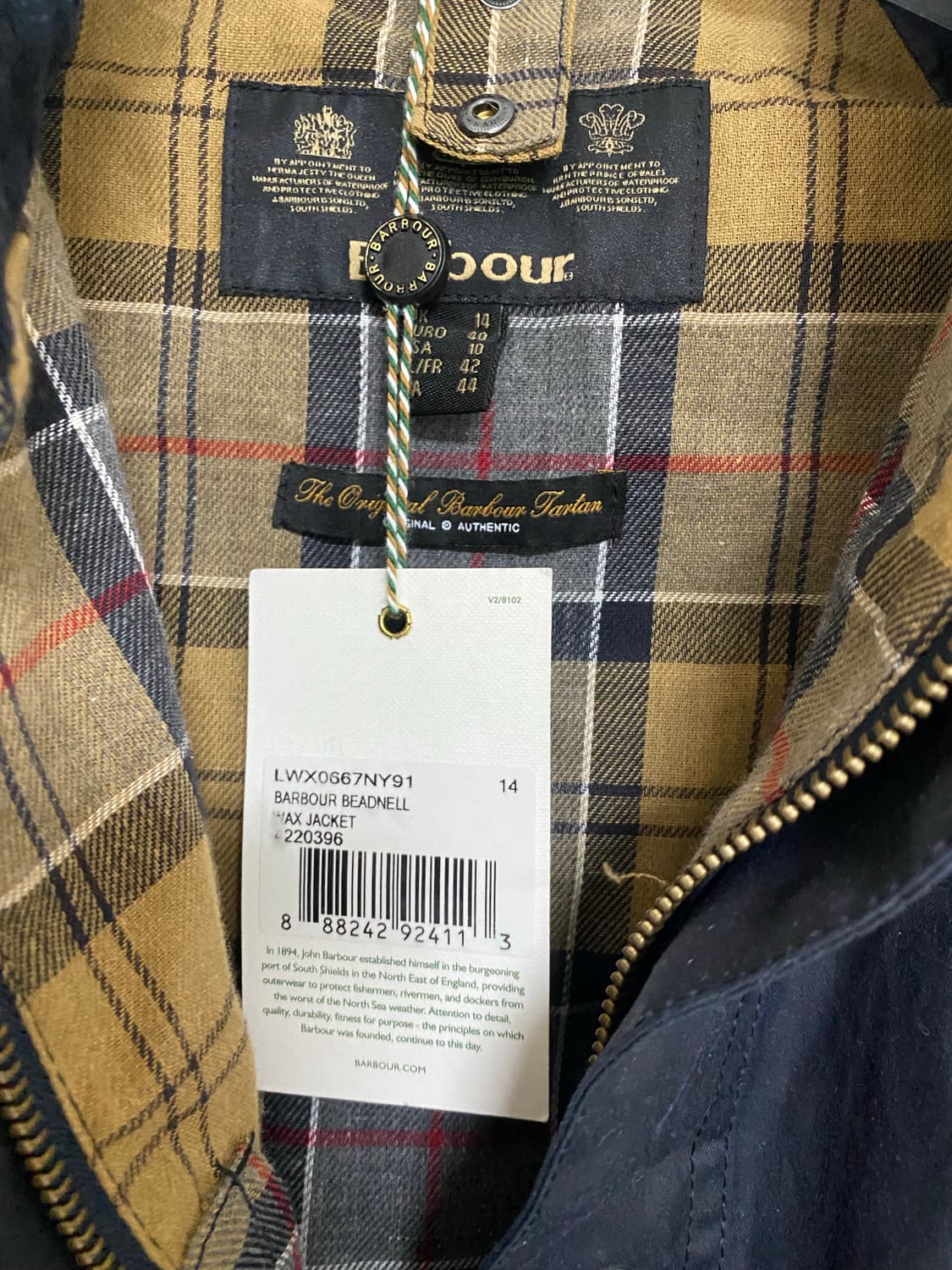 Barbour 워크 자켓 상품이미지4