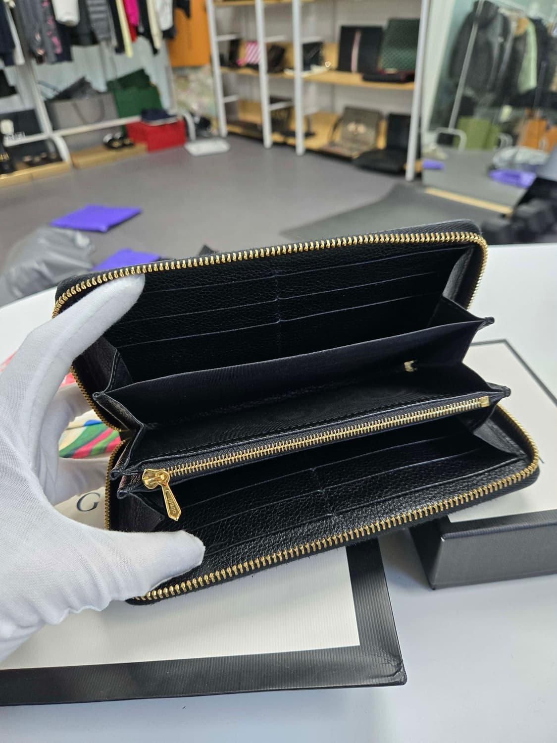 [보증서 정품]구찌 주미 장지갑 상품이미지6