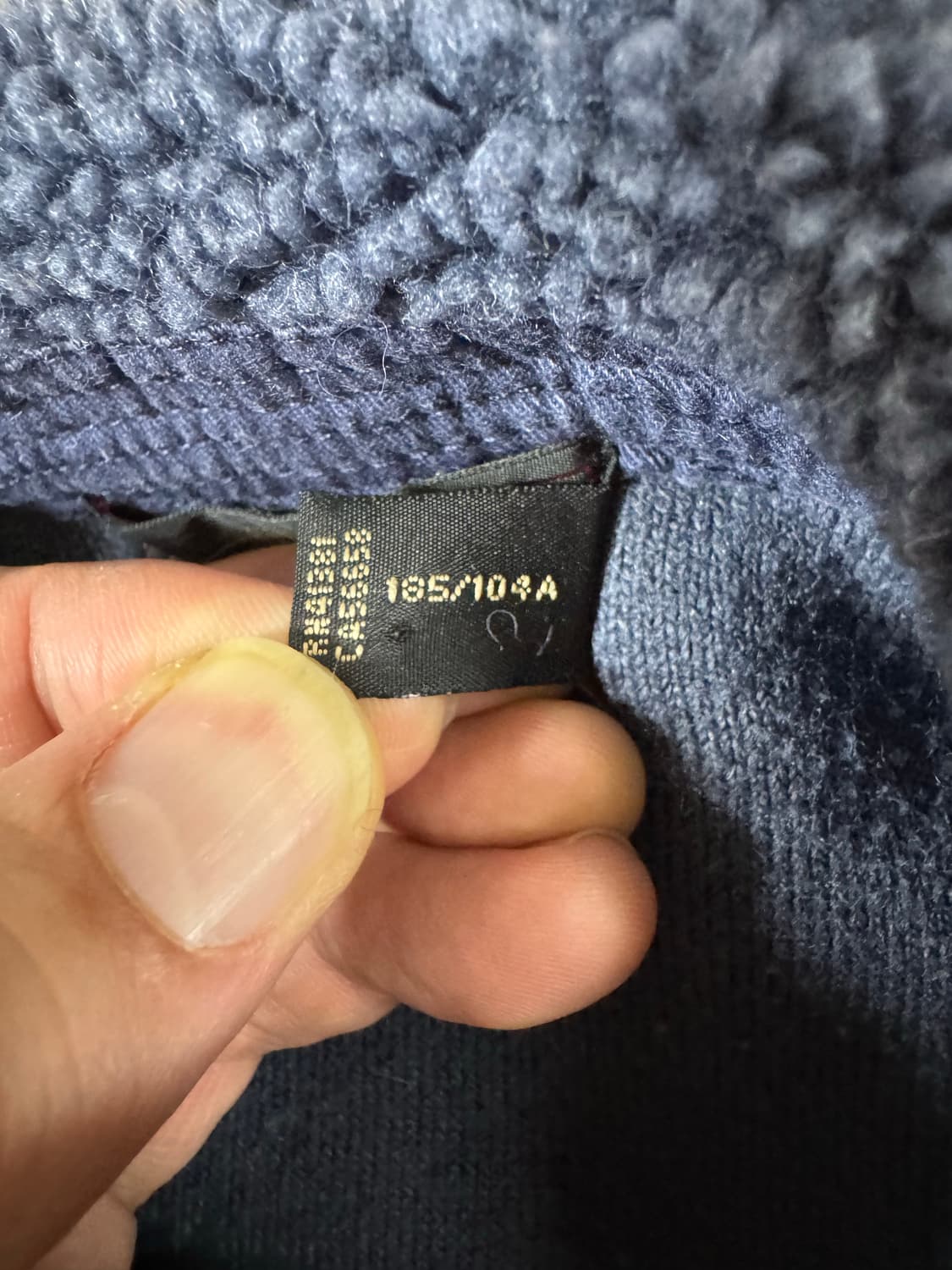 XL 더블알엘 레이싱 네이비 플리스 집업 자켓 상품이미지3