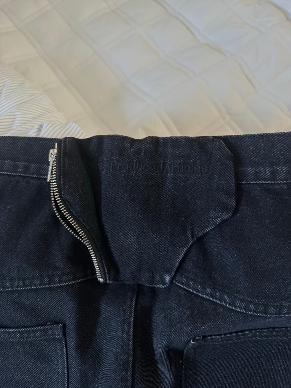 Mpa 플라스틱 프러덕트 뭐시기데님 팬츠 상품이미지2