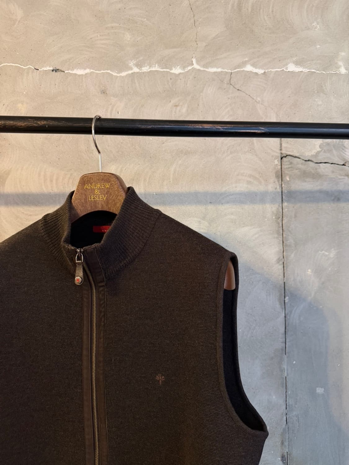 빨질레리 니트짚업 남성100 상품이미지3