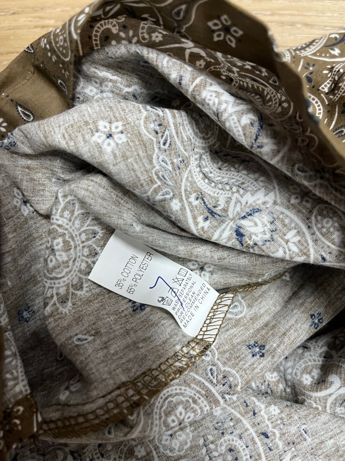 페이즐리 셔츠 원피스 상품이미지6