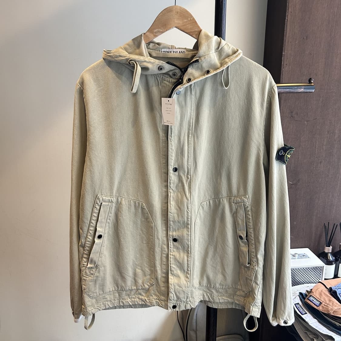 14873 - 99s 스톤아일랜드 와펜 후디 자켓 상품이미지2