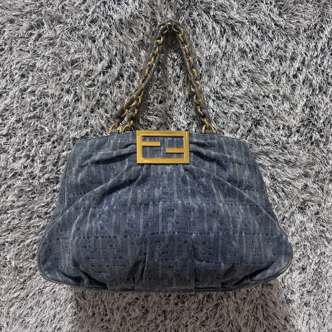 펜디 주카 데님 미아백 빈티지 상품이미지1