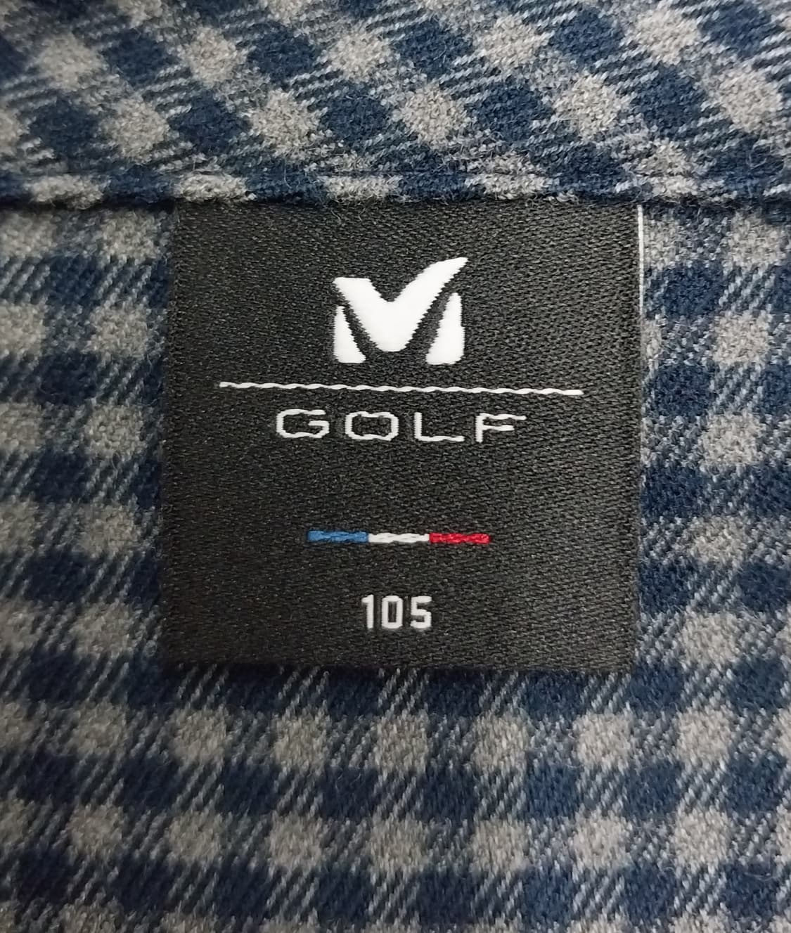 (새상품) 밀레 Golf 체크 셔츠 105 (두꺼운소재) 상품이미지2