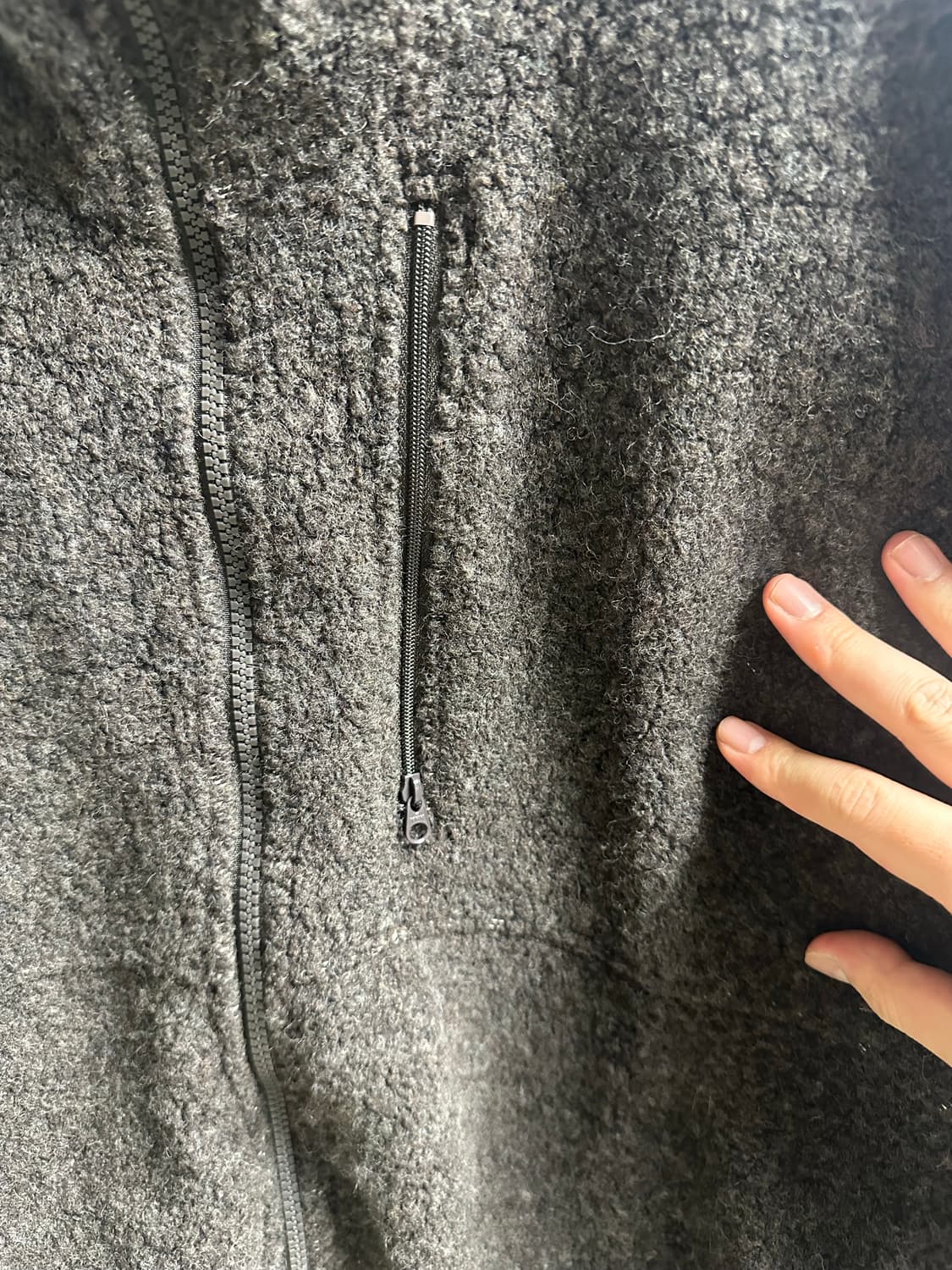 CIOTA 시오타 수빈 코튼 파일 블루종 재킷 상품이미지3