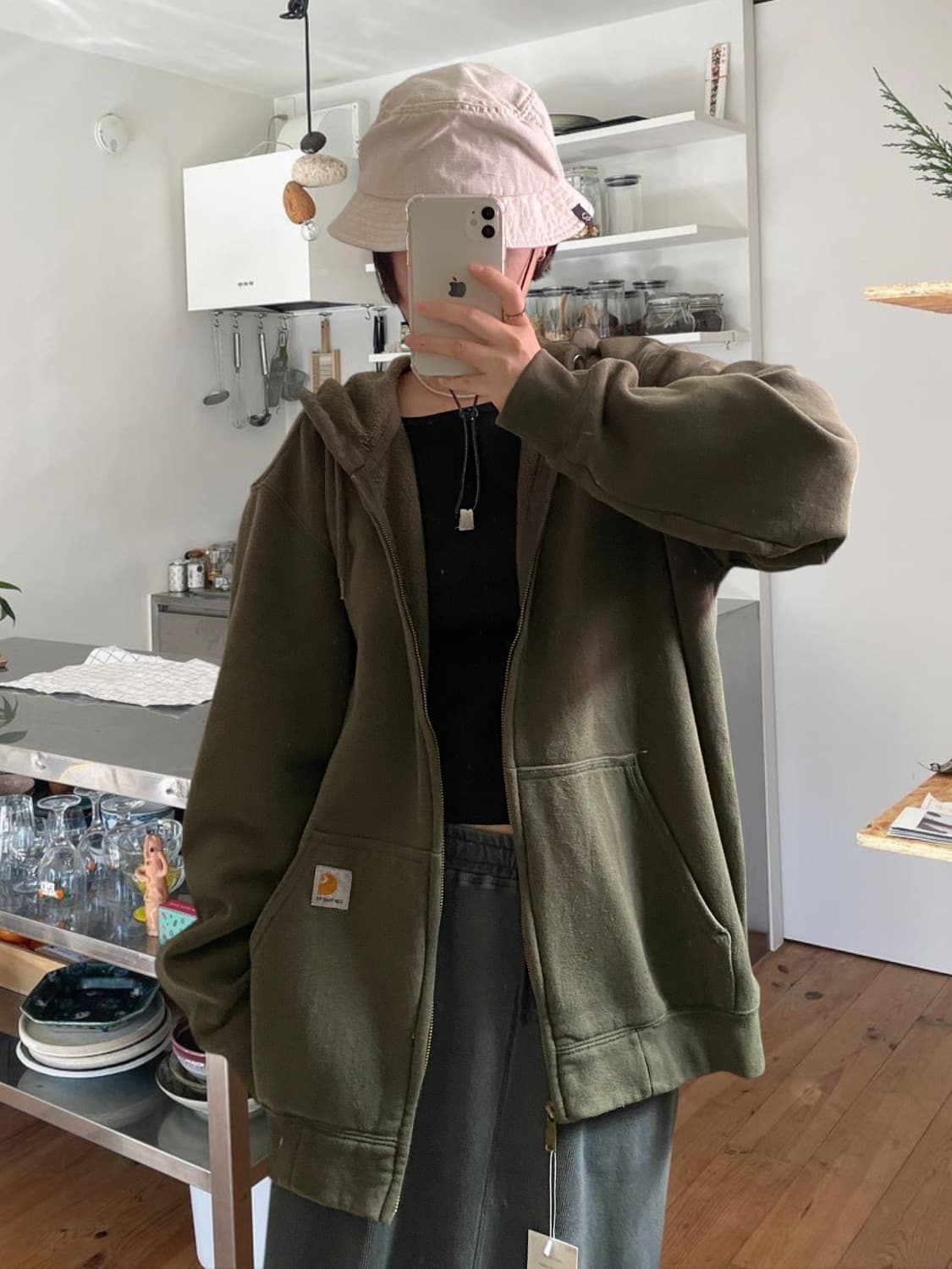 칼하트 후드 집업 (Man 2XL) 상품이미지1