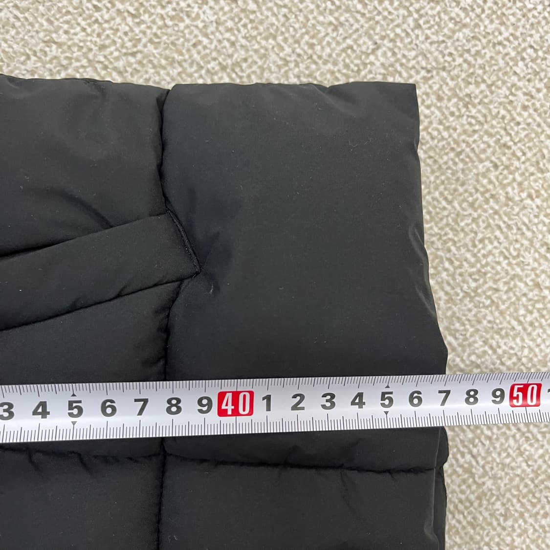 [120] 고급 삼각로고 키즈 유아동 숏패딩 블랙 자켓 0112M1 상품이미지6