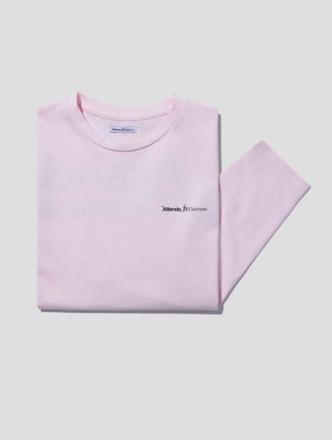 어텐즈 베이비핑크 롱슬리브 상품이미지1