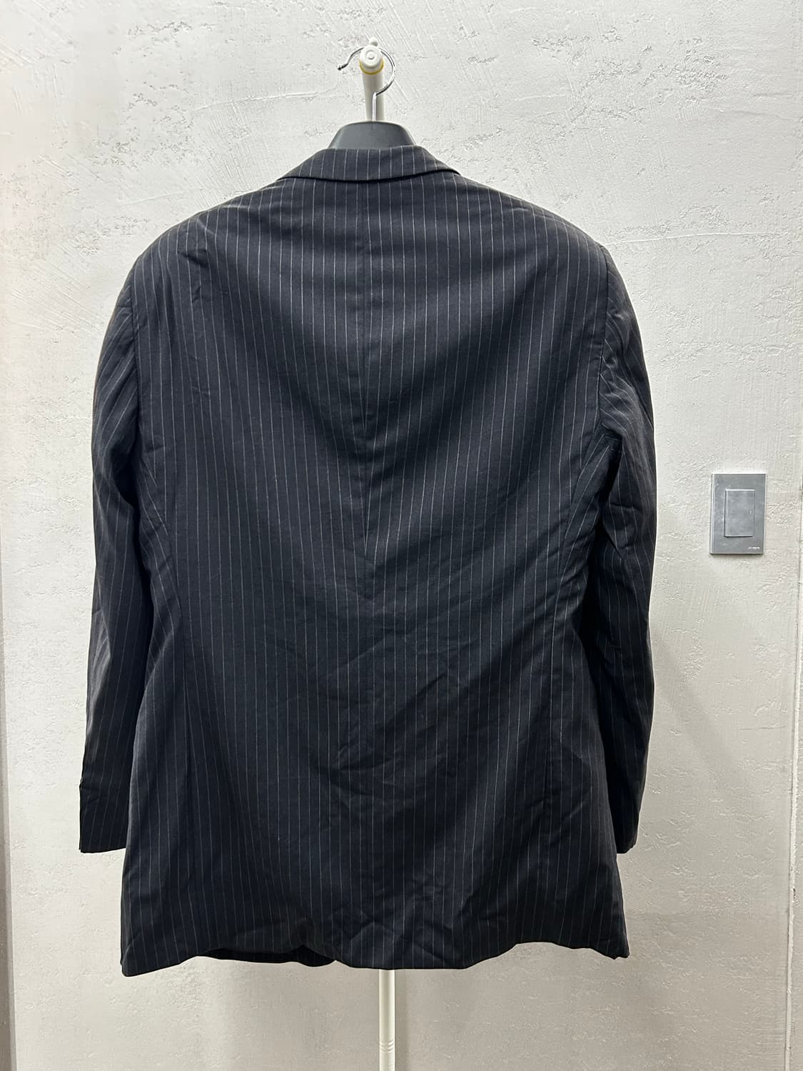 이태리 아르마니(ARMANI) 스트라이프 정장 블랙 자켓 상품이미지3