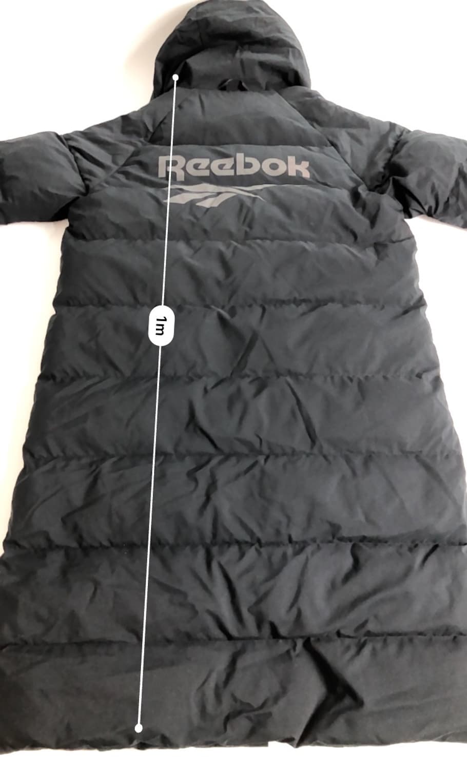 리복 롱패딩 s 상품이미지9