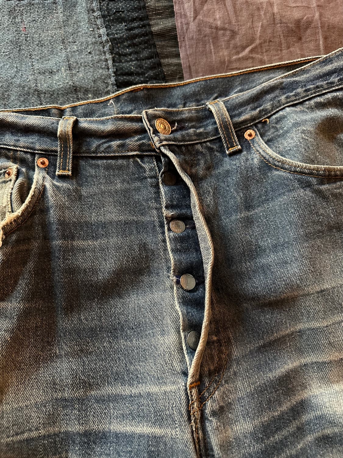 90s USA Vintage Levis 501XX Denim Pants 상품이미지4