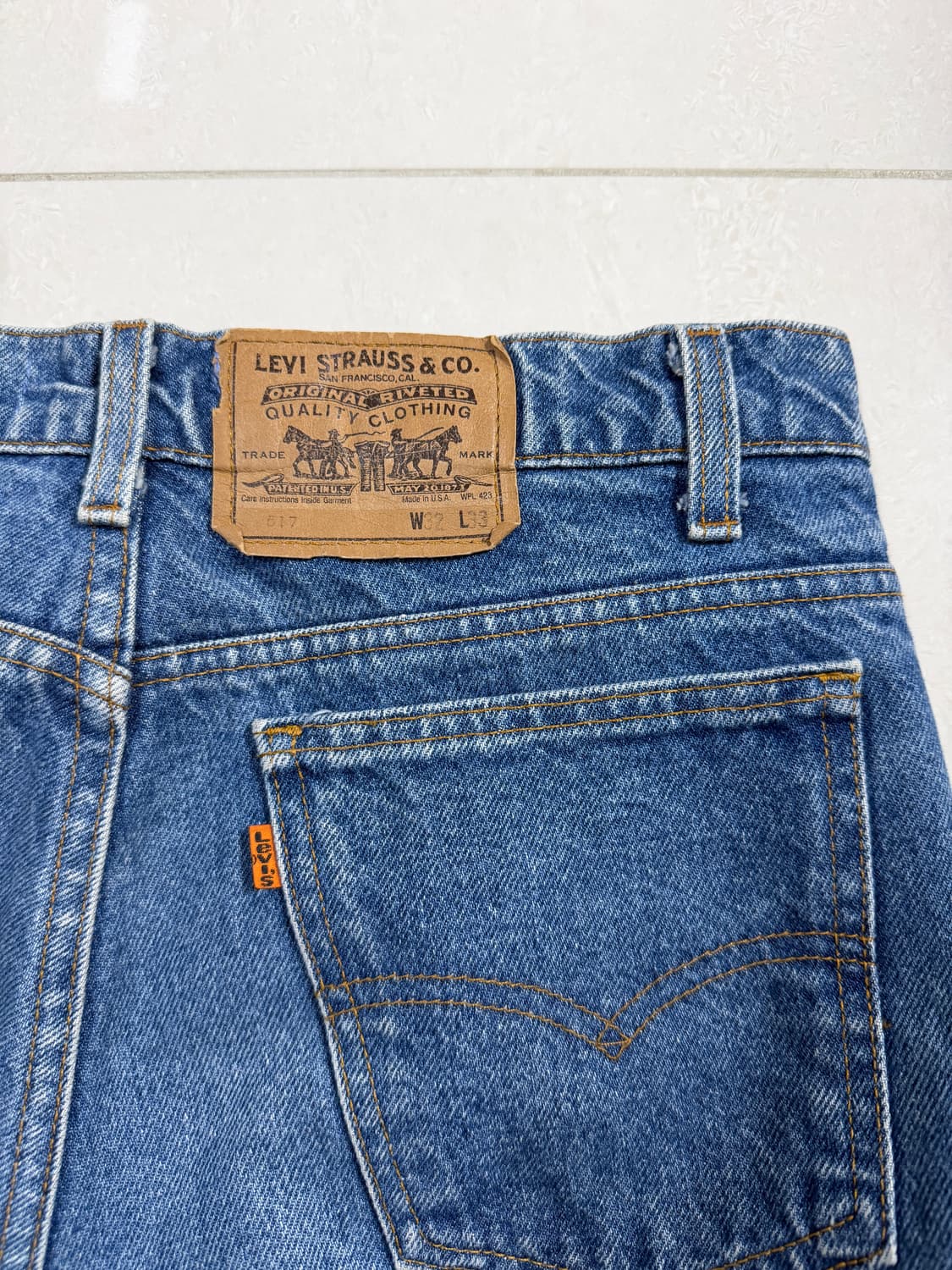 빈티지 리바이스517 허리단면39 상품이미지8