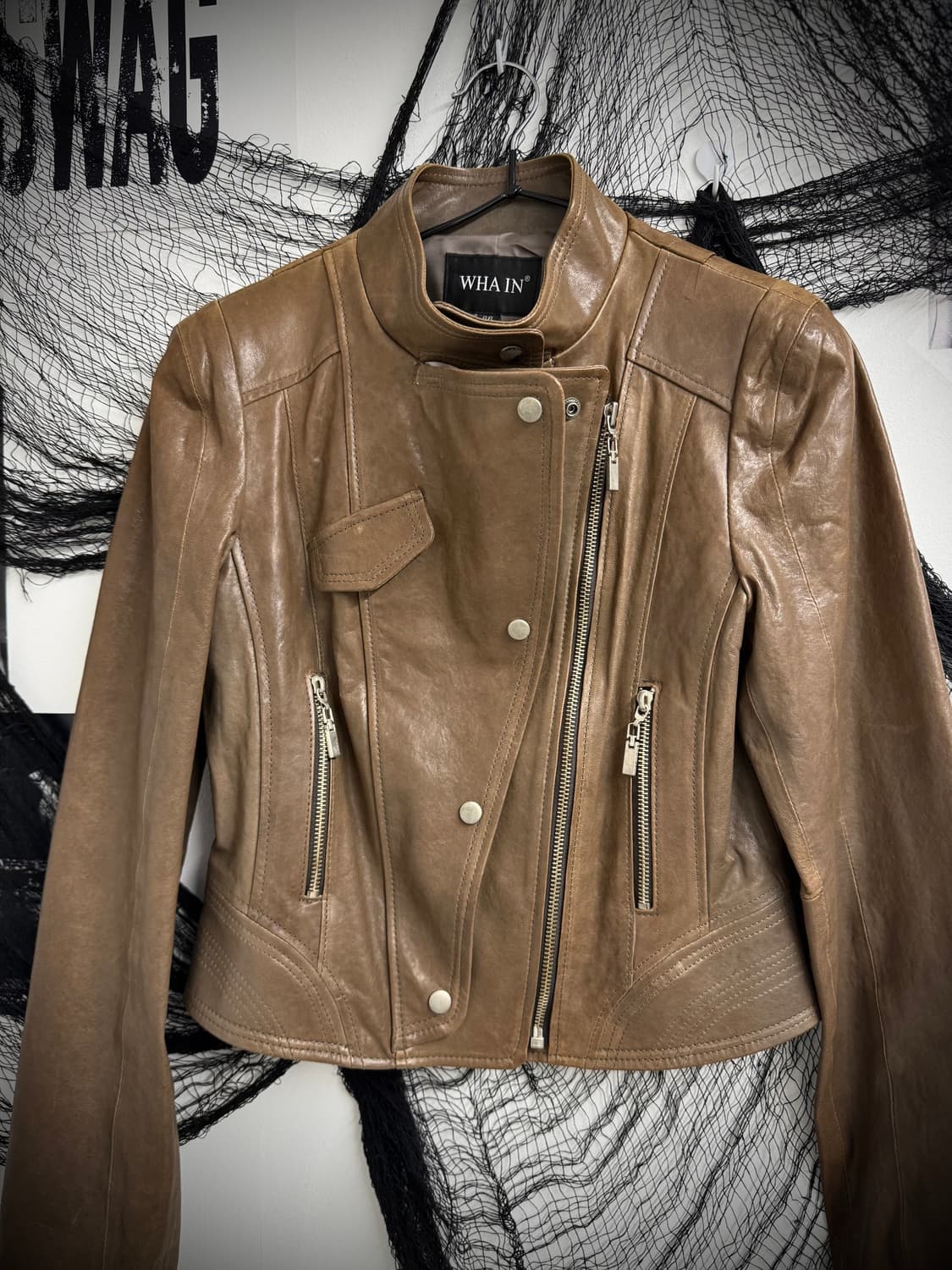 Real leather jacket 상품이미지2