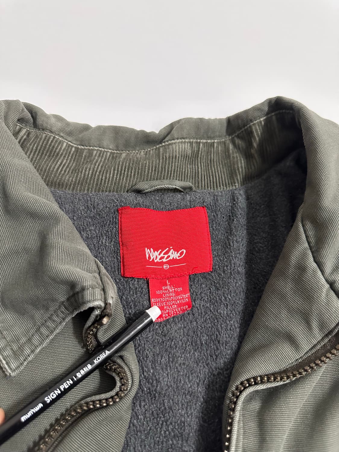 모시모 (Mossimo) 워크자켓 모스그린 L (칼하트맛) 상품이미지4