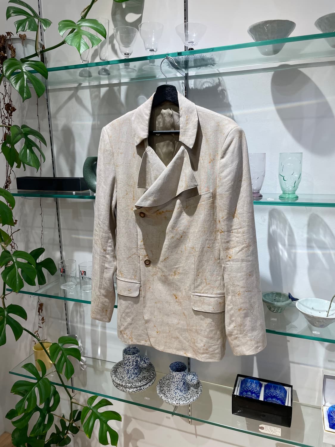 노부유키 마츠이 detachable collar jacket 상품이미지4